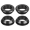 uxcell 10Pcs Black Rubber Grommets, 25mm Mount Dia for 20mm ID Rubber Hole Plugs, Wiring Grommets for Cable Protecting