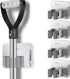 Broom Holder Self Adhesive No Drill Wall Mount, Heavy Duty Organizer for Mop and Garden Tools