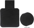 Self-Adhesive Pen Holder with Elastic Band Loop - 12 Pcs Black Leather Pencil Stylus Holder for Journals, Notebooks