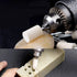 Utoolmart 4mm Wool Felt Mounted Points, Conical Polishing Bits, Burrs Buffing Wheels Grinding Head with 1/8" Shank (12