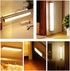 ALIVIM 2Pcs Closet white,200mm LED Under Cabinet Night Light USB Rechargeable Motion Sensor Kitchen Bedroom Lighting