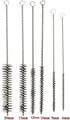 YXQ 12Pcs Tube Brush Kit Stainless Steel/Brass Wire Bottle Long-Handle Bristle Cleaning, 12 inch X 6mm/8mm/10mm/12mm/15mm/20mm by YXQ