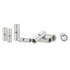 40PCS Gauge 8 6 4 Butt Terminal Electrical Wire Connectors Tinned Copper Crimp Splices Cable Ferrules