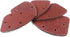 Coceca Assorted Sandpaper Sanding Pads for Mouse Detail Sander, 50pcs 40 80 120 180 240 Grits