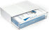 Printer Paper Holder Desk Organizer with Drawer - Stackable Desktop Storage Drawers, Pearl White (1 PCS)