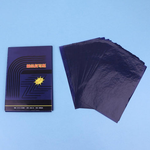FPOUT 50 Sheets Double Sided Carbon Copier Stencil Transfer Paper Stationery Supplies