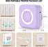 HUIJUTCHEN 10 Mini Photo Printer - Portable Pocket Sticker Printers for iPhone Thermal Printer with Rolls Thermal Paper