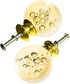 PILYON 2 Pack 30mm Furniture Knob Bedside Dresser Drawer Wardrobe Glass Shower Room Handle Crystal Cabinet Alloy