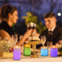 3PCS NICEME Rechargeable Color Changing Candles with Remote Timer USB Cable LED Multi Colored Flameless Candles Battery