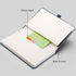 RETTACY A5 College Ruled Notebook Journal, 192 Numbered Pages, 100 GSM Acid-Free Paper, Leather Hardcover