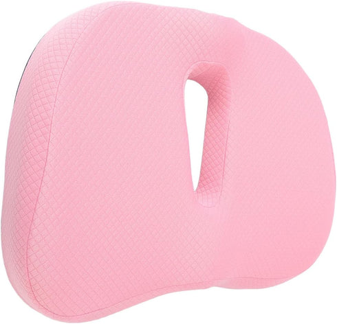 Donut Pillow Office Orthopedic Donut Cushion Memory Foam Soft Breathable Seat Pillow Pad (Pink)