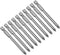 uxcell 10 Pcs 5mm PH1 Magnetic Phillips Screwdriver Bits, 1/4 Inch Hex Shank, 3-inch Length S2 Power Tool