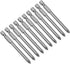 uxcell 10 Pcs 5mm PH1 Magnetic Phillips Screwdriver Bits, 1/4 Inch Hex Shank, 3-inch Length S2 Power Tool