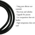 YXJYXJ 3/8" 1/2" OD-25ft, Silicone Tubing ID x Food Grade Silicon Tube Flexible High Temp Pure Silicone Hoses for Home