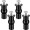 Xinjoduz 4 Set Stainless Steel Toilet Seat Bolts, 10mm Toilet Seat Screws Replacement