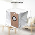 10 Pcs Leakproof Dedicated Large Capacity Dust Bags for Proscenic M7 MAX M7 PRO M8 for Kyvol Cybovac S31, for Uoni V980 Plus Q6, for Neabot NoMo N1+, N1 Plus, N2 Robot Vacuum Cleaner