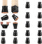 CHUNZEXI 16 Pack Extra Small Chair Leg Floor Protectors for Hardwood Floors,