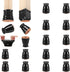 CHUNZEXI 16 Pack Extra Small Chair Leg Floor Protectors for Hardwood Floors,