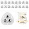 Self Adhesive Caster Wheels Appliance Rollers for Kitchen 360 Swivel Universal Wheel