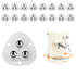 Self Adhesive Caster Wheels Appliance Rollers for Kitchen 360 Swivel Universal Wheel