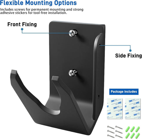 Quinnsus LS2208, DS2278, LI4278 Universal Barcode Scanner Holder | Wall Mount Bracket for Zebra & Most Symbol Barcode