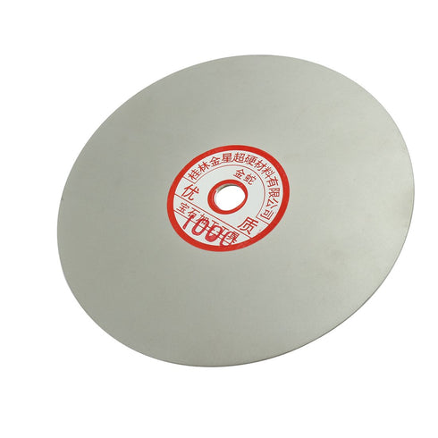 uxcell 6-inch Diamond Coated Flat Lap Wheel, 1000 Grit Grinding Sanding Polishing Disc