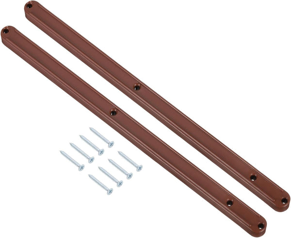 uxcell Drawer Slides, 1Set 300mm - Plastic Drawer Rails with Screw, Side