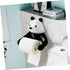 Panda-Themed Wall-Mounted Tissue Rack - Easy Installation