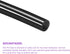 DMiotech 4mmx6mm Pneumatic Tubing, 2 Meters/6.6ft for Water Fluid Transfer, Black