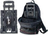 4 2 cart,Backpack Folding Hand Truck Small Dolly,Foldable Utility cart with Wheels & Elastic Ropes,Foldable Trolley,Car