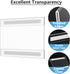 MaxGear Acrylic Sign Holder 4x6, Clear Plastic Wall Mount Sign Holder with Double Sided Tape, Document Holder for Home,
