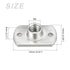 METALLIXITY Spot Weld Nuts (M6) 10Pcs, Carbon Steel Double Tab Fastener Nut for Industrial Building