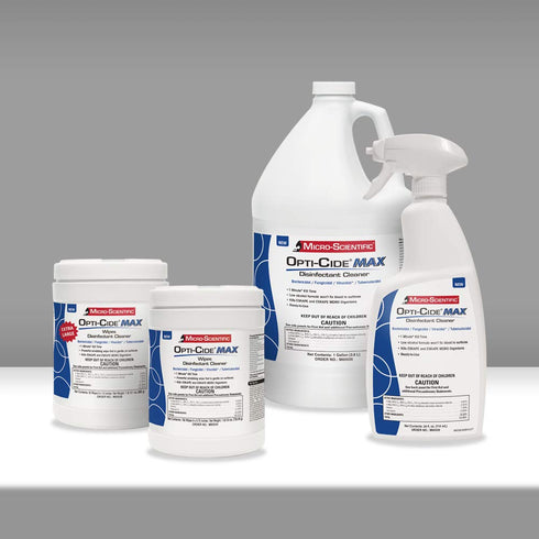Micro-Scientific M60035 Opti-Cide Max Disinfectant Cleaner and Sanitizer, 1 Gallon.