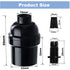 E26/E27 Bulbs (3-Pack, Keyless Medium Base Vintage Socket,Black Bakelite Socket Vintage Screw Edison Ceiling Retro