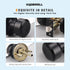 KNOBWELL Passage Door Knob for Hallway or Closet, Matte Black Interior Door Knobs
