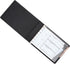Juvale 7 Ring Business Check Binder, Checkbooks Organization, Rose Gold Faux Leather Folder for 600 Checks