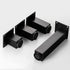 TXGJWRA 4 Pack Furniture Legs, 15cm Heavy Duty DIY Furniture Metal Table feet,