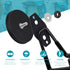 Strong Magnetic Hooks, 3.46" Garage Magnet Hooks with Anti-Slip Coating, 2 Pack Heavy Duty Storage Utility Hooks