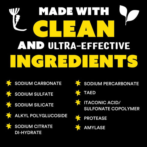 60 Molly's Suds Dishwasher Powder | Clean Dishwasher Detergent, Cuts Grease & Rinses Clean (Residue-Free) for Sparkling
