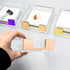 NatSumeBasics Rose Gold Sticky Note Holder Clear Post Note Holder Acrylic Memo Pad Holder for Office Essentials