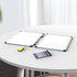 Dry Erase Board, 17x13 Inch Magnetic Whiteboard, A3 Foldable Small White Board with Lines for Office and School
