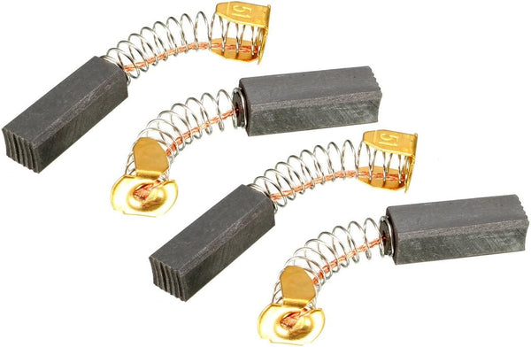 uxcell 4Pcs Carbon Brushes for Electric Motor, 20mmx7mmx6mm, Power Tool, Treadmill, Lifting Motor Repair Part