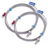 Twidec/2Pcs 1/4" Screw Probe Temperature Sensor K Type Thermocouple, 2 Meters Cable, Temperature Range: 0-600°C