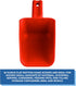 Vikan Remco 63004 Color-Coded Plastic Hand Scoop, 16 oz, BPA-Free Food-Safe Kitchen Utensils, Red
