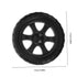 2pcs PRETYZOOM Supermarket Shopping Cart Replacement Wheels Rolling Grocery Cart Wheels