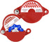 Wisamic 2-Pack Gate Valve Lockout - Outdoor Faucet Lock for 1" to