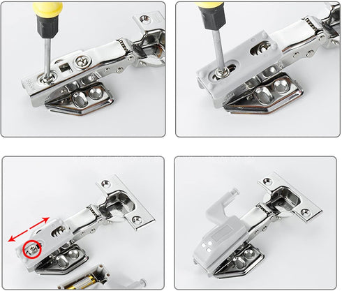 Closet 8Pcs Hinge Led Sensor Light for Kitchen Cabinet Cool White Universal Intelligent Home Lamp Cupboard Wardrobe