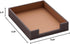 Leather Letter Tray, Thipoten Elegant Desk Organizer for Office Supplies, Mail, Paper, Perfect for Desktop