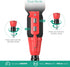 ORIA Rechargeable Cordless Screwdriver Set, Electric Power Screwdriver with LED Light, 10 Bits, 1/4'' Bit Holder