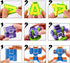 Odowalker 26 2" Pcs Alphabet Robots Letters Alpha Bots Alphabots Transform Letters for Learning for Carnival Prizes